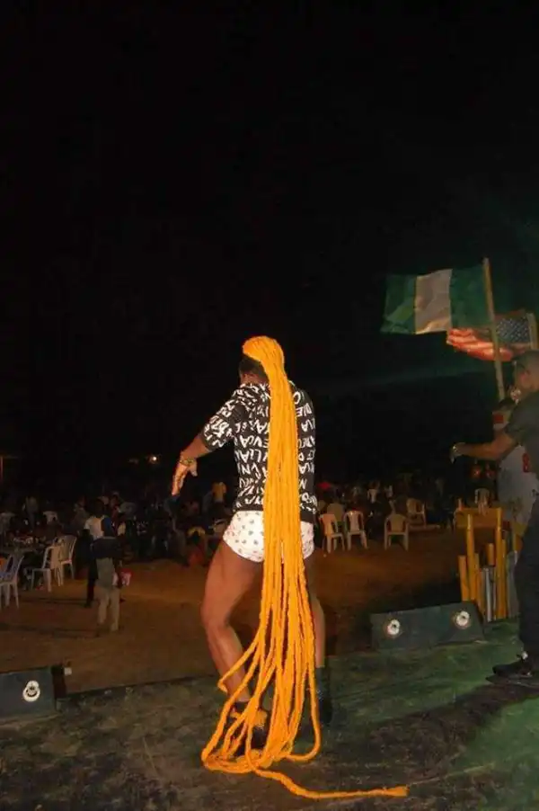 Meet Female Rapper With The Craziest Hairstyle In Nigeria (Photos)